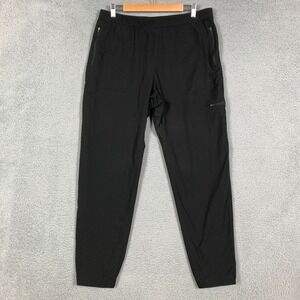 Proof Jogger Pants Men's XL Black Stretch Polyester Lined Performance Huckberry